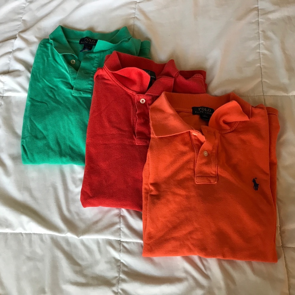 Boys Ralph lauren polo shirt bundle